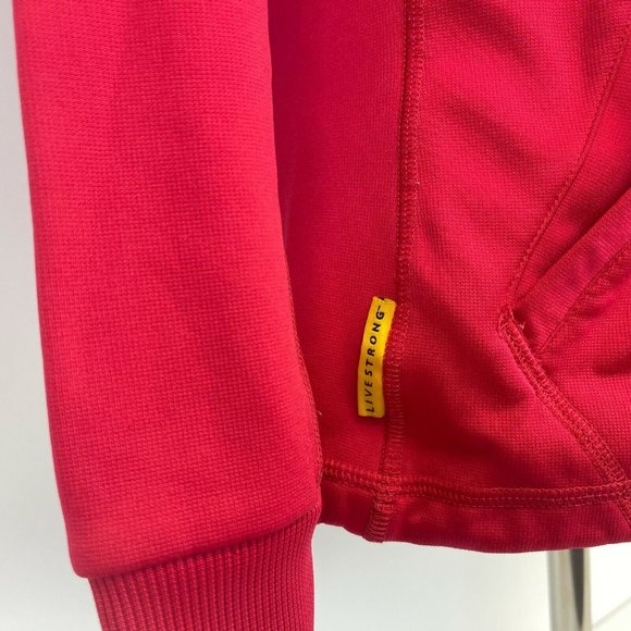 Nike Livestrong Therma Fit Hoodie Sweatshirt Lance Armstrong Womens Size S - Picture 3 of 5